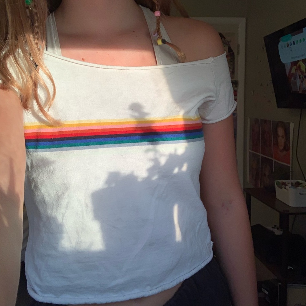 pacsun striped tee